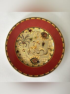 Wedgwood Persia Accent Salad Plate Set of Six Fine Bone China Exotic Design 1997